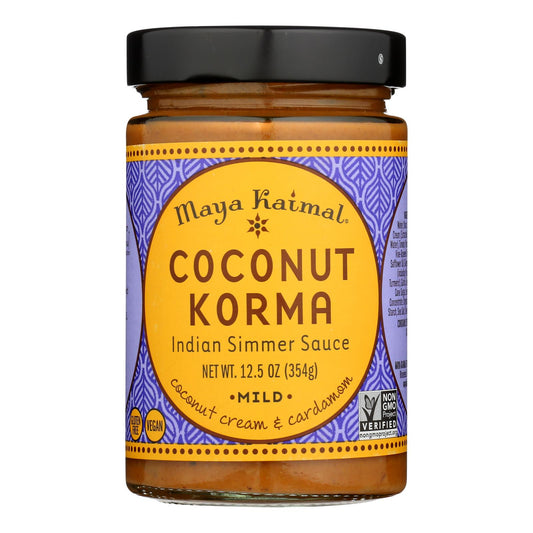 Maya Kaimal - Smmr Sauce Coconut Korma - Case Of 6 - 12.5 Oz