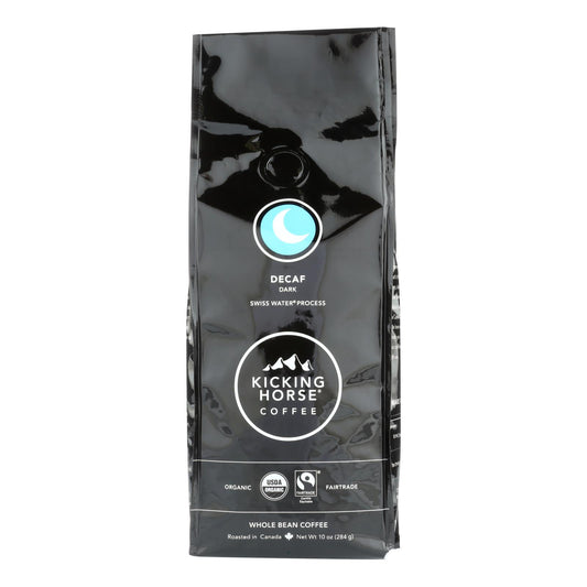 Kicking Horse Coffee - Whole Bean - Decaf - Case Of 6 - 10 Oz.