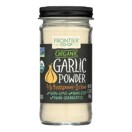 Frontier Herb Garlic - Organic - Powder - 2.33 Oz