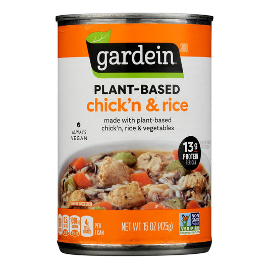 Gardein - Soup Chicken & Rice Plant-based - Case Of 12-15 Oz