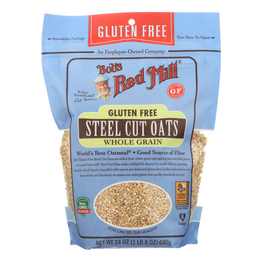 Bob's Red Mill - Steel Cut Oats - Gluten Free - Case Of 4-24 Oz.