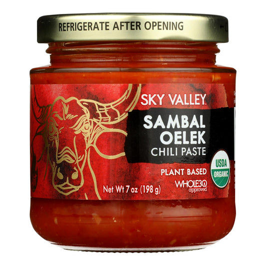 Sky Valley - Paste Sambal Oelek - Case Of 6-7 Oz