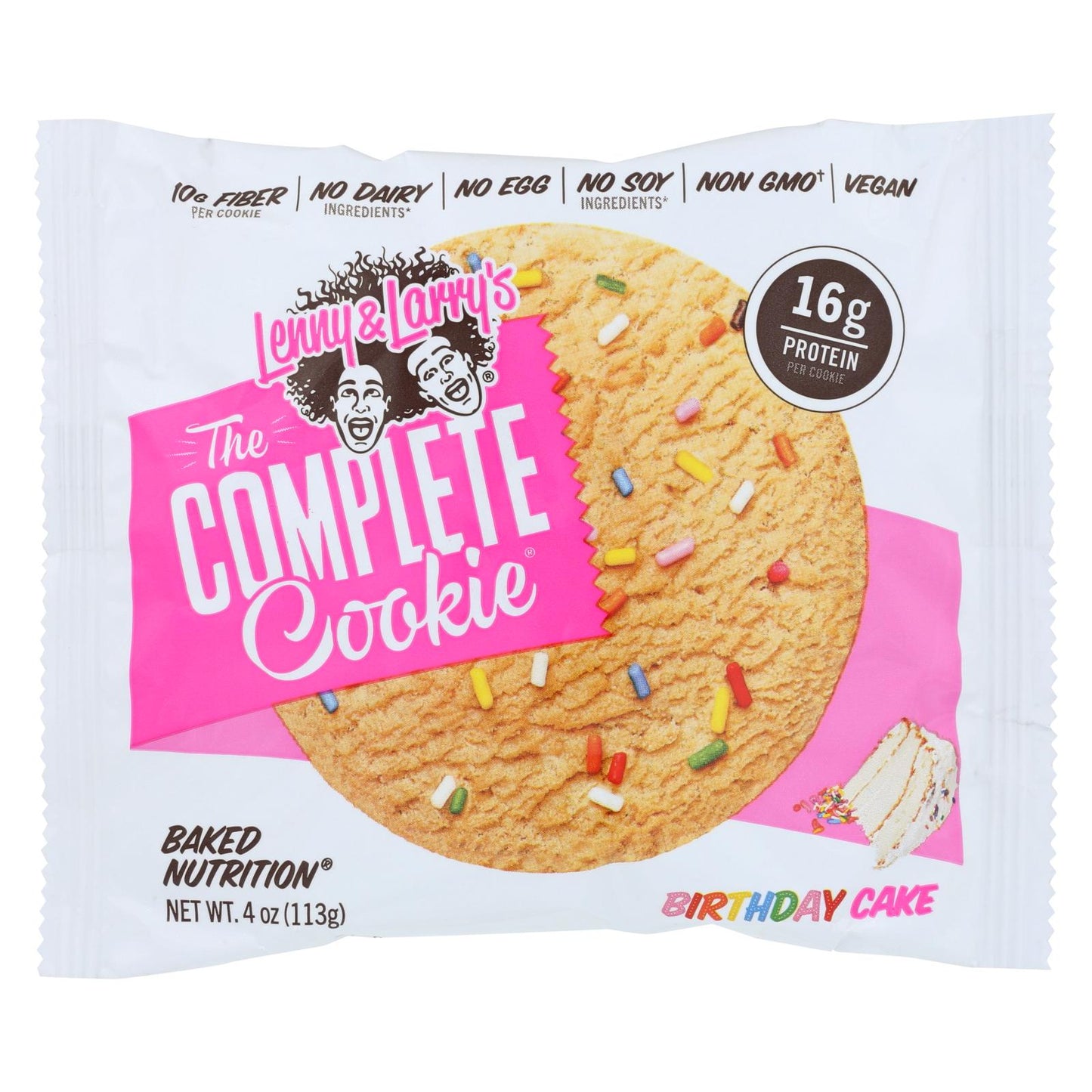 Lenny And Larry's The Complete Cookie Birthday Cake - Case Of 12 - 4 Oz