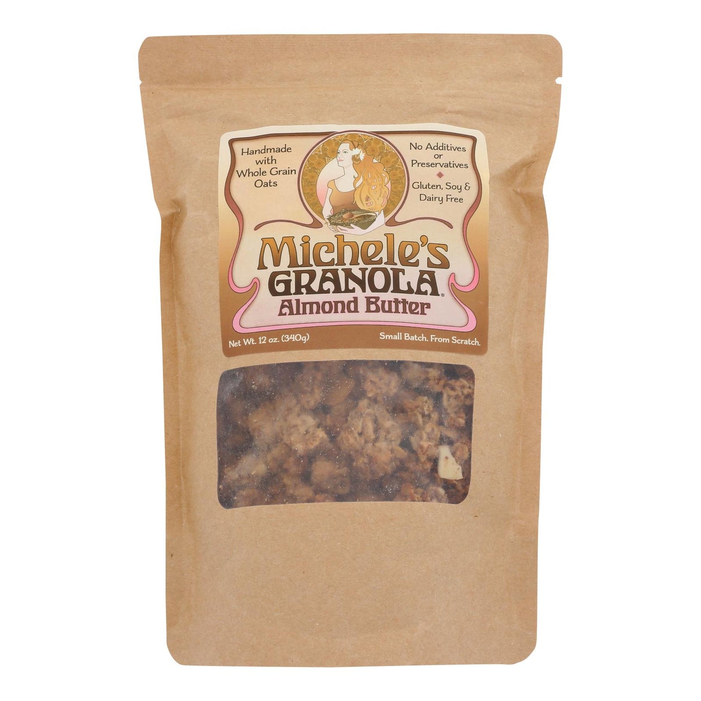 Michele's Granola - Granola Almond Butter - Case Of 6-12 Oz