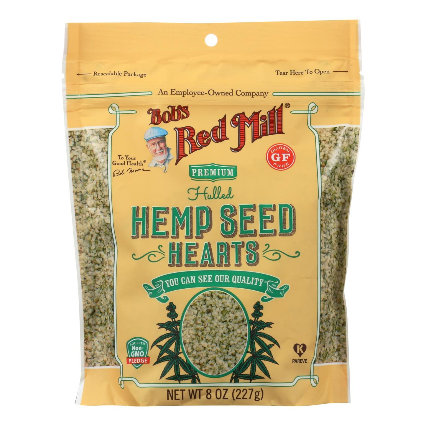 Bob's Red Mill - Seeds Hemp Hulled - Case Of 5-8 Oz