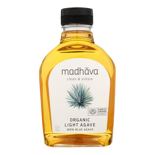 Madhava Honey Golden Light Agave - Case Of 6 - 23.5 Oz.