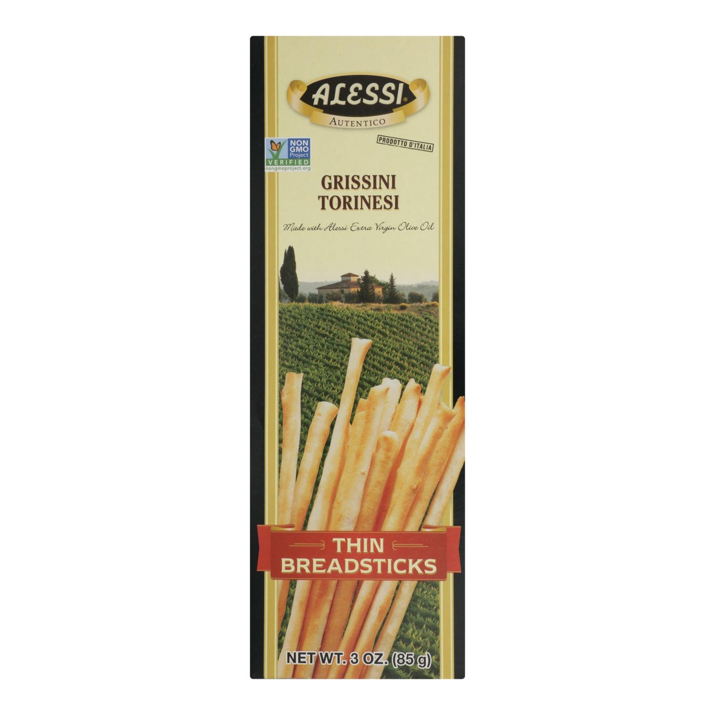 Alessi - Breadsticks - Thin - Case Of 12 - 3 Oz.