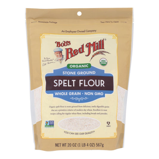 Bob's Red Mill - Flour Spelt - Case Of 4 - 20 Oz