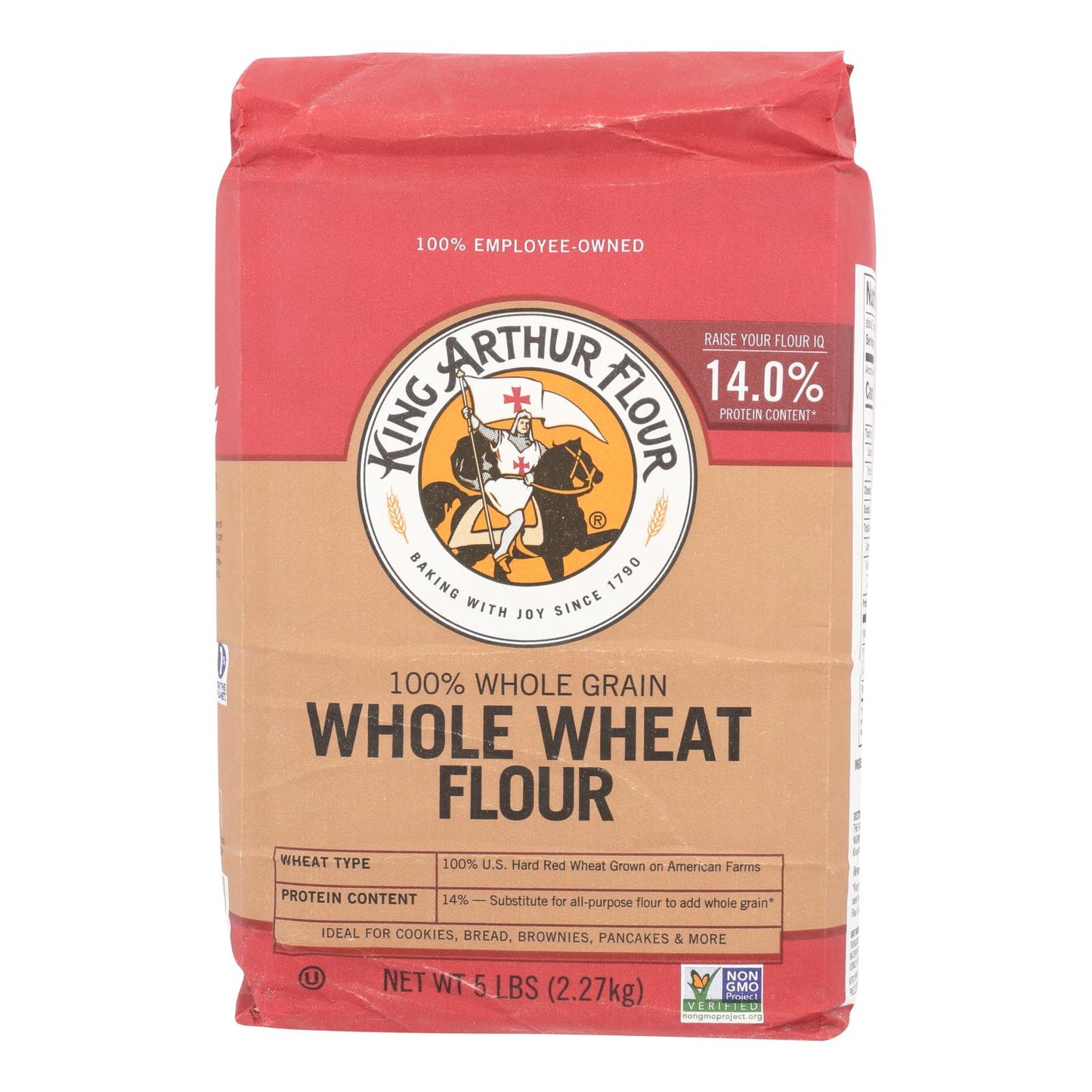 King Arthur Whole Wheat - Case Of 8 - 5