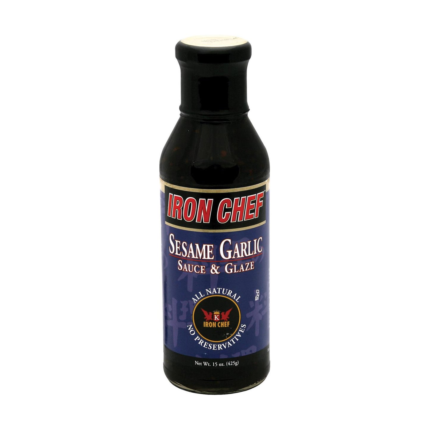 Iron Chef Sauce And Glaze - Sesame Garlic - Case Of 6 - 15 Oz.