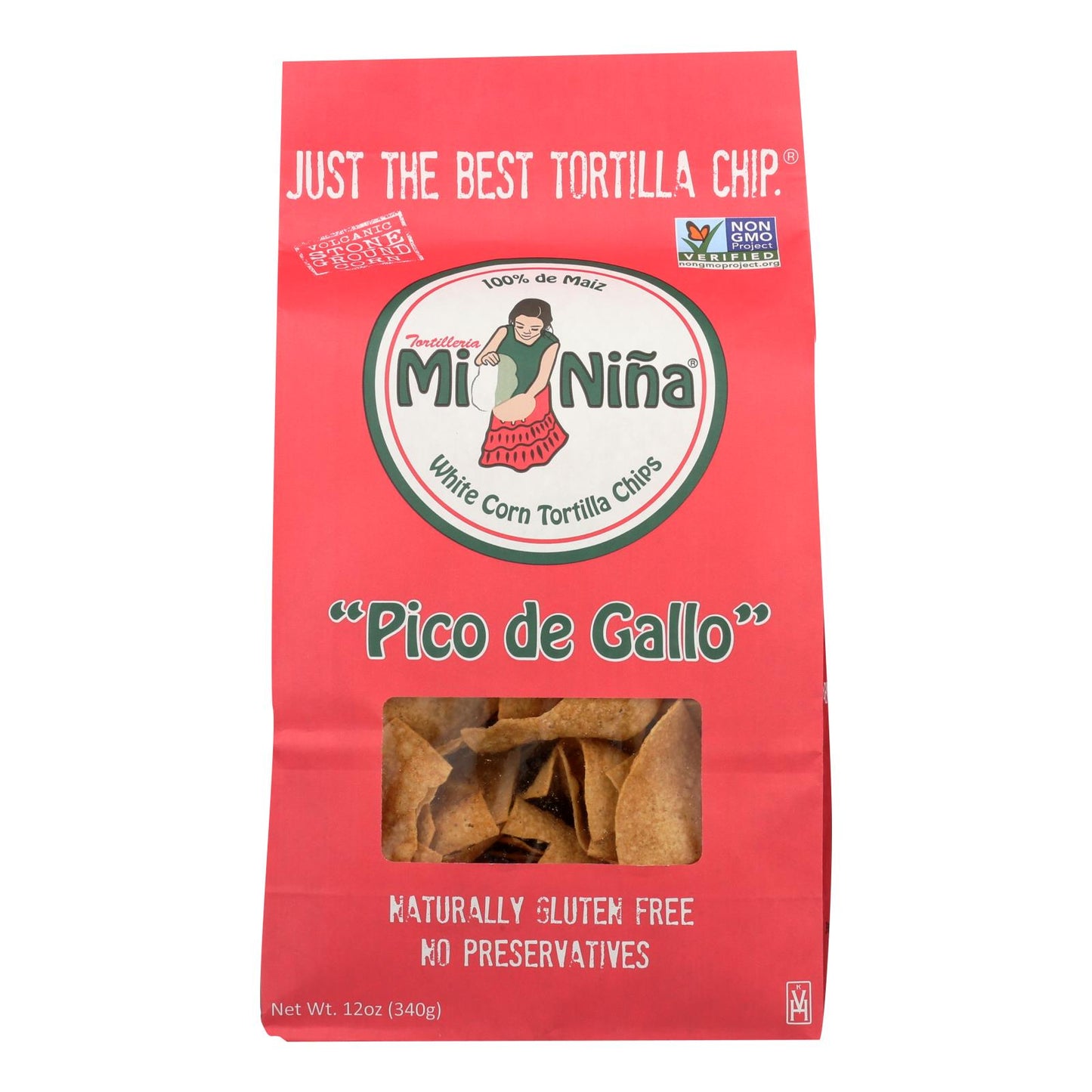 Mi Nina - Tort Chip Pico De Gallo - Case Of 9 - 12 Oz