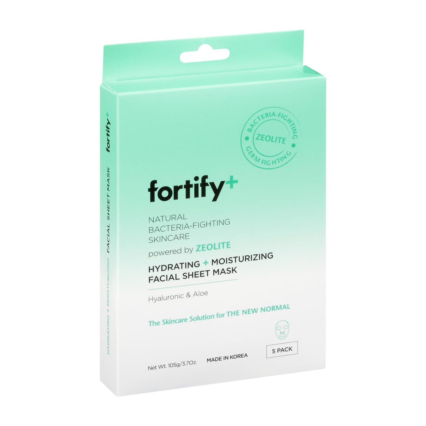 Fortify+ - Mask Sheet Hydrt Moist - 1 Each 1-5 Ct