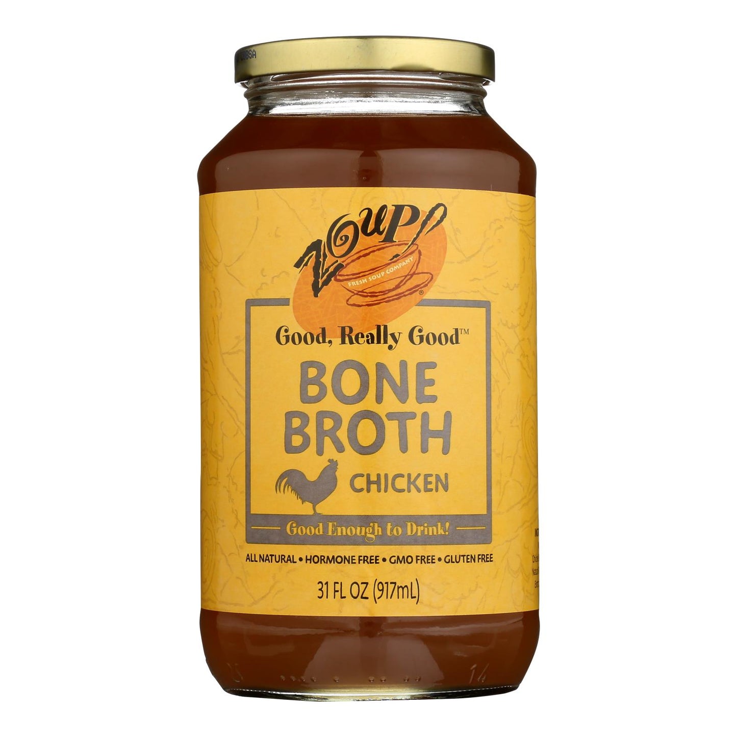 Zoup! Good Really Good - Bone Broth - Case Of 6 - 31 Fl Oz.