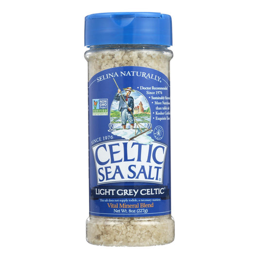 Celtic Sea Salt - Light Grey Celtic - Case Of 6 - 8 Oz.