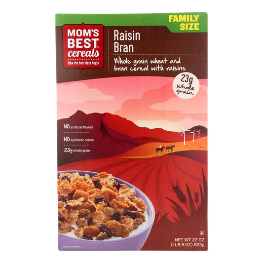 Mom's Best Raisin Bran Cereals - Case Of 10 - 22 Oz