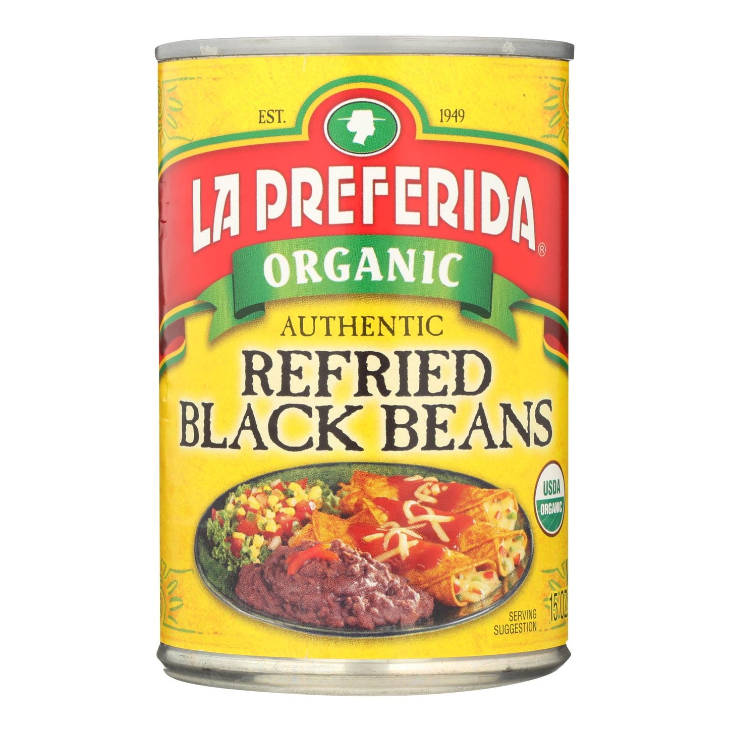 La Preferida Beans - Organic Beans - Case Of 12 - 15 Oz.