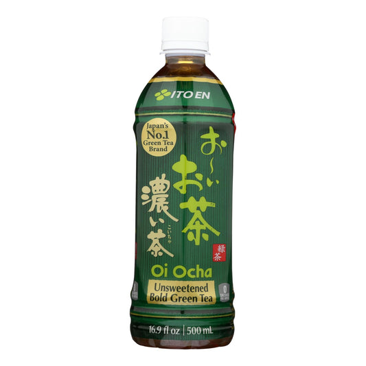 Ito En Oi Ocha Dark Green Tea - Case Of 12 - 16.9oz