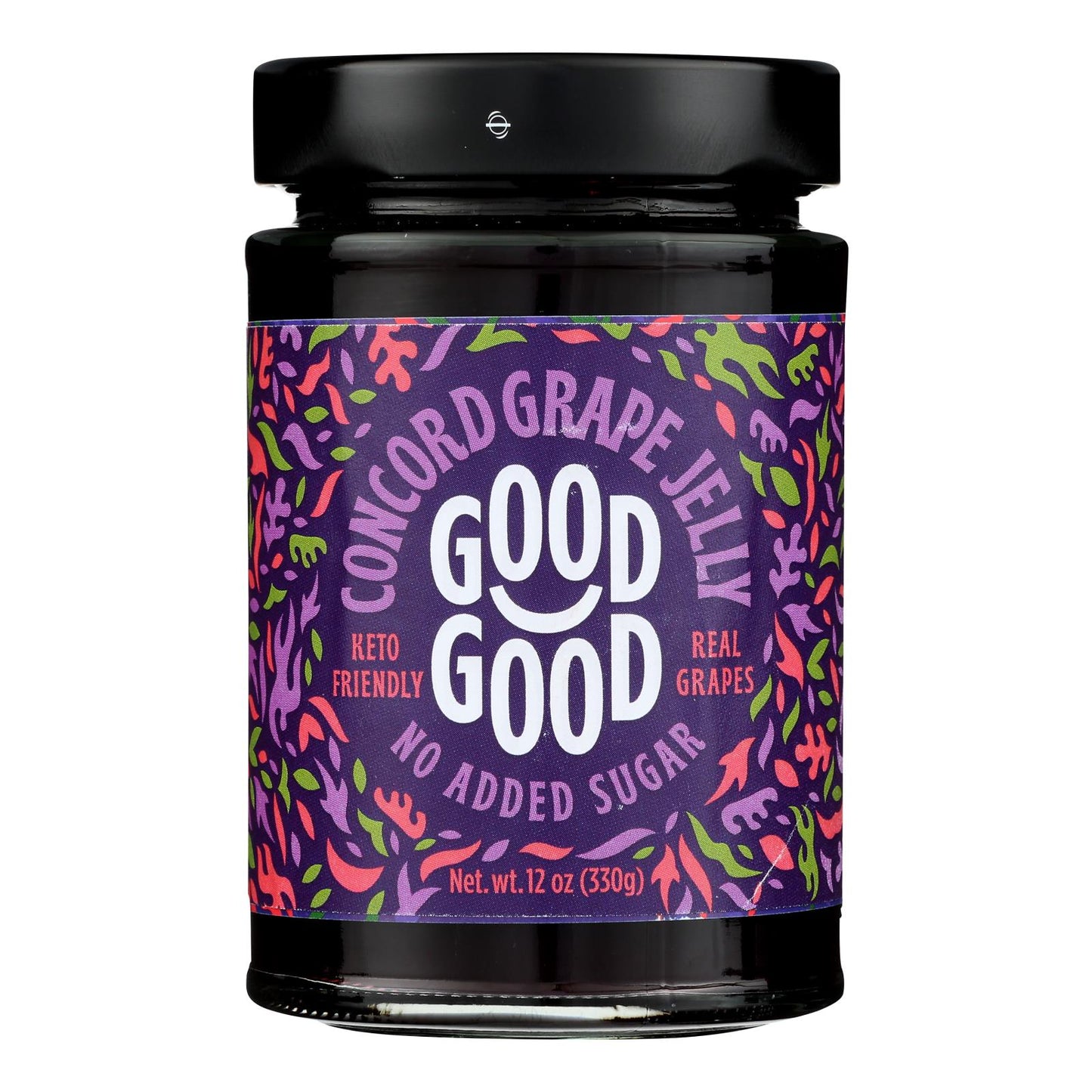 Good Good - Jelly Concrd Grpe No Sugar - Case Of 6-12 Oz