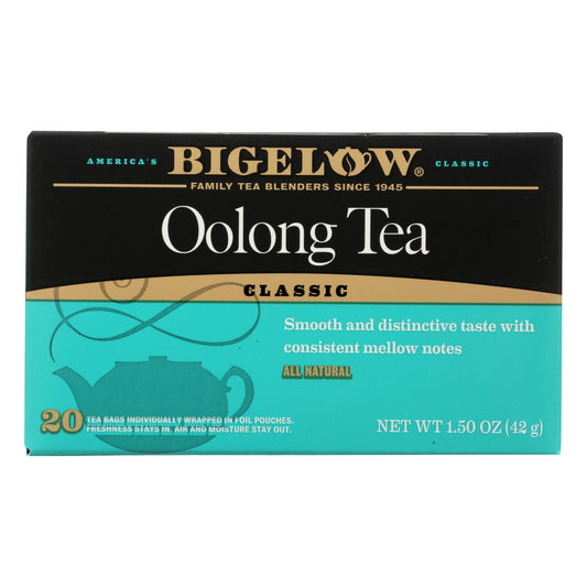 Bigelow Tea Tea - Oolong - Case Of 6 - 20 Bag