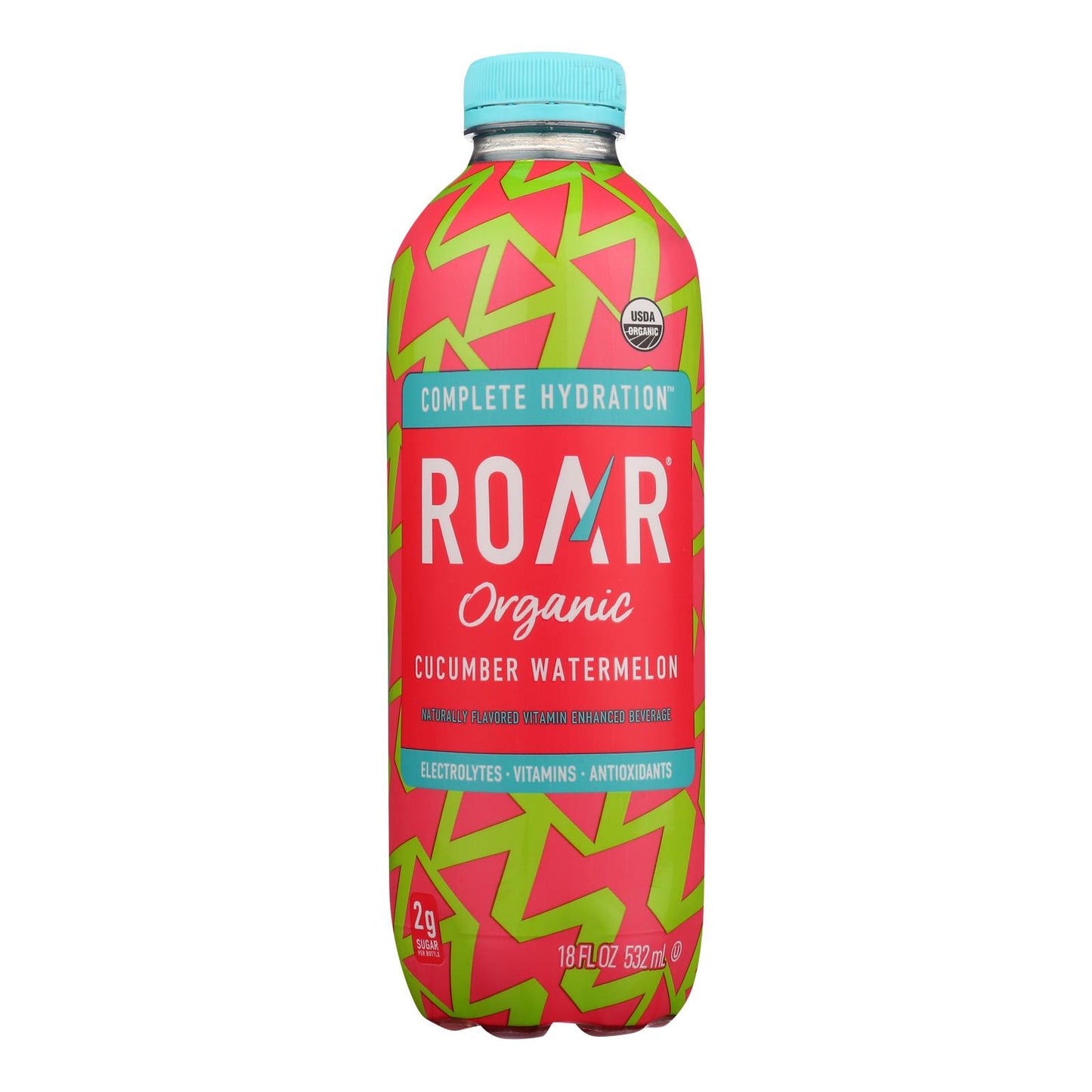 Roar Organic - Water Ccumber Watrmln - Case Of 12-18 Fz