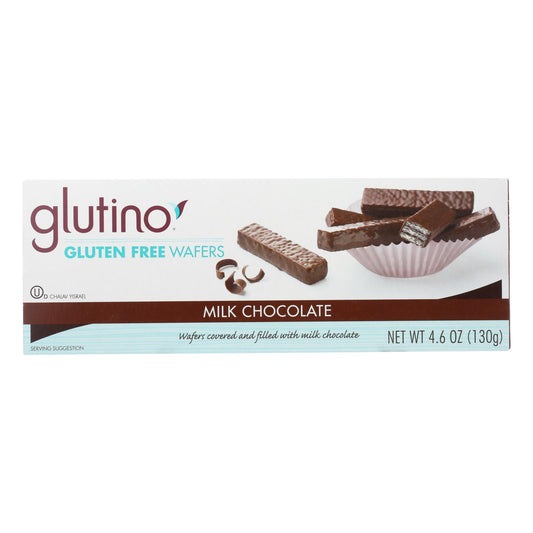 Glutino Chocolate Covered Wafer - Case Of 12 - 4.6 Oz.