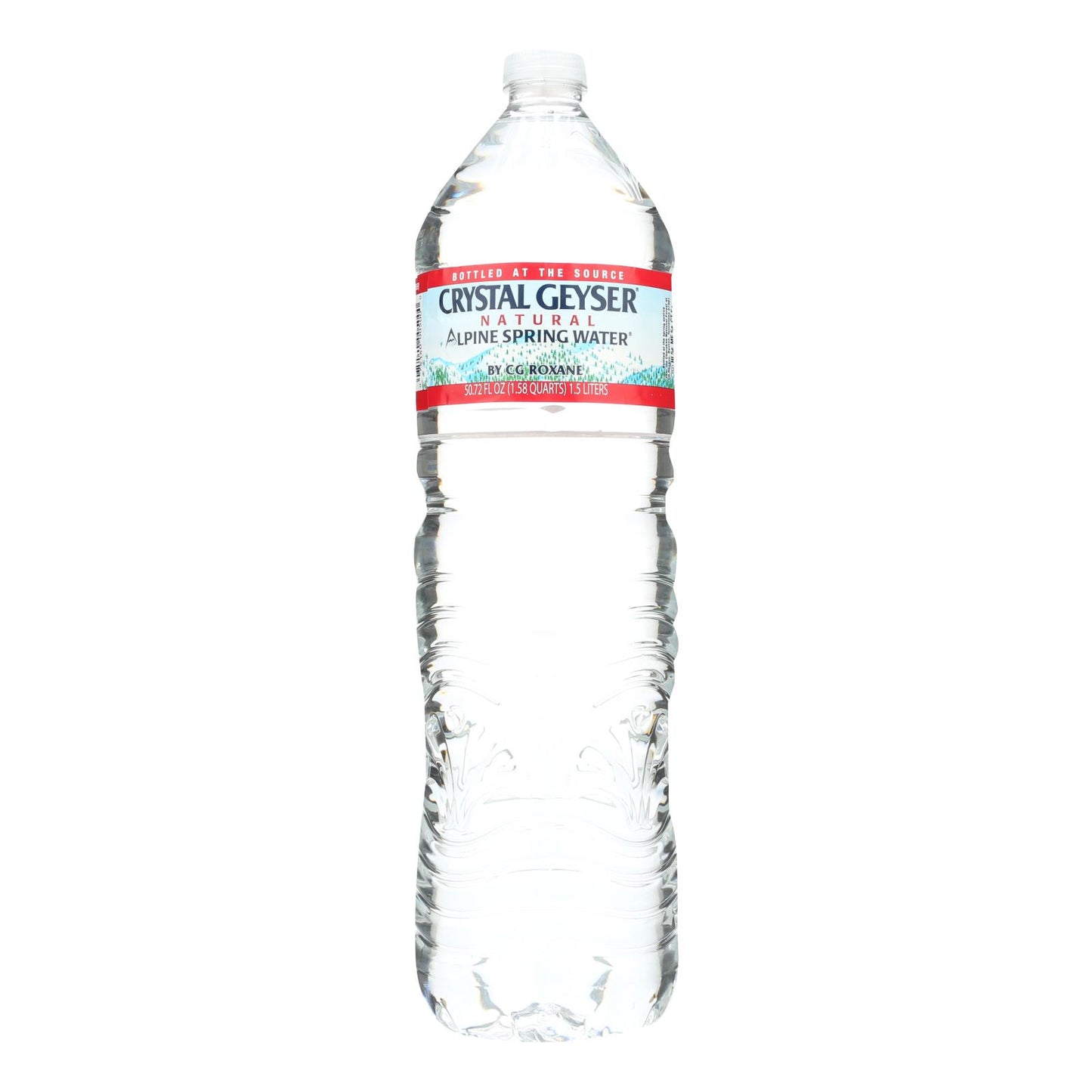 Crystal Geyser Alpine Spring Water - Case Of 12 - 50.7 Fl Oz.