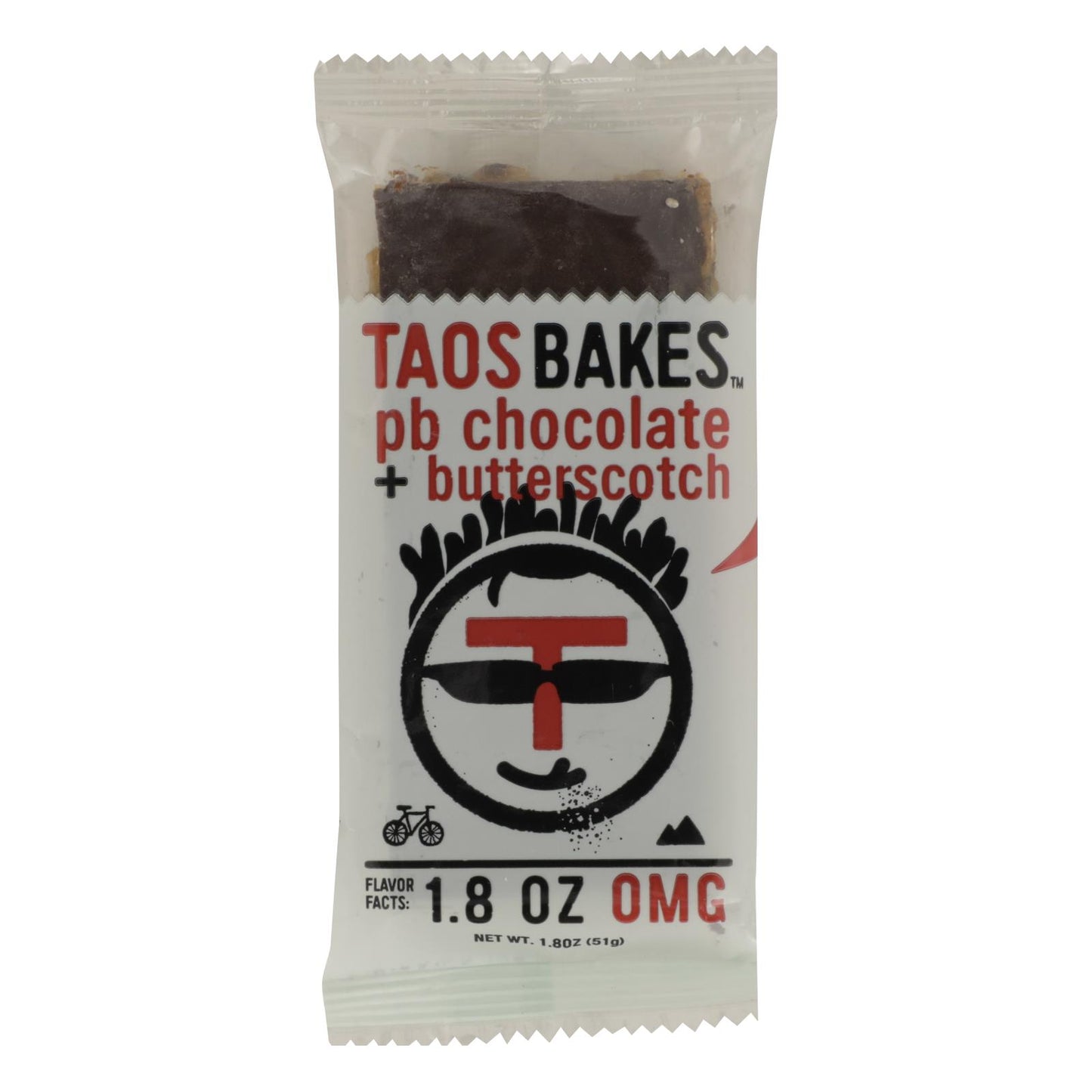 Taos Bakes - Bar Pb Chocolte Bttrsctch - Case Of 12 - 1.8 Oz