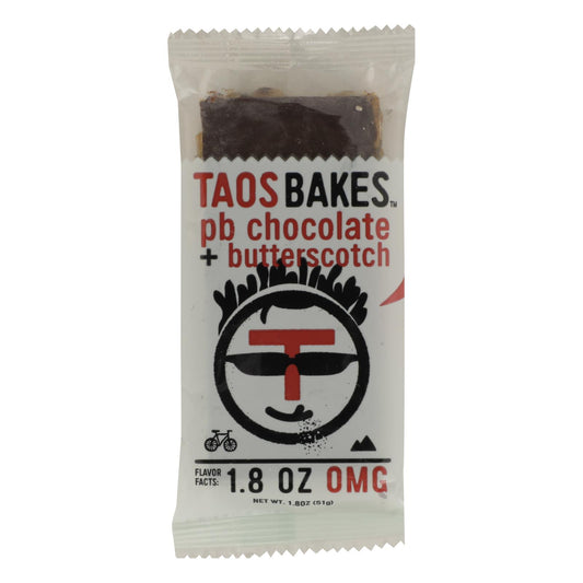 Taos Bakes - Bar Pb Chocolte Bttrsctch - Case Of 12 - 1.8 Oz