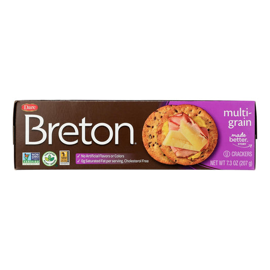 Breton/dare - Crackers Multigrain - Case Of 12-7.3 Oz