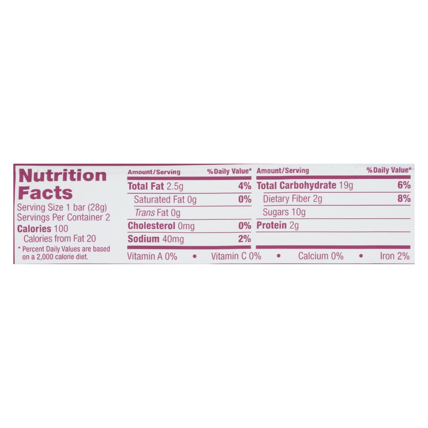 Nature's Bakery Stone Ground Whole Wheat Fig Bar - Original - Case Of 12 - 2 Oz.