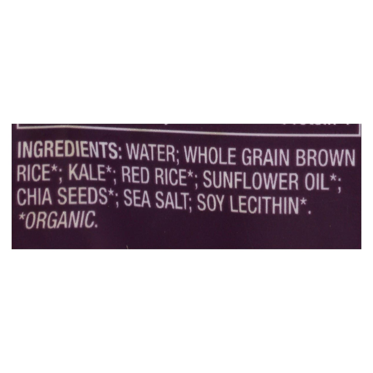 Seeds Of Change Organic Brown And Red Rice With Chia And Kale - Case Of 12 - 8.5 Oz