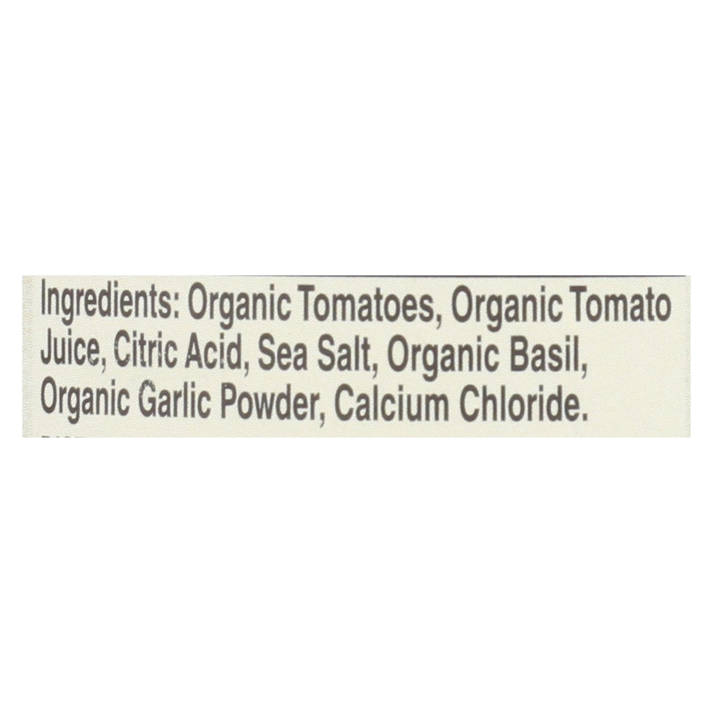 Muir Glen Diced Tomatoes Basil And Garlic - Tomato - Case Of 12 - 14.5 Oz.