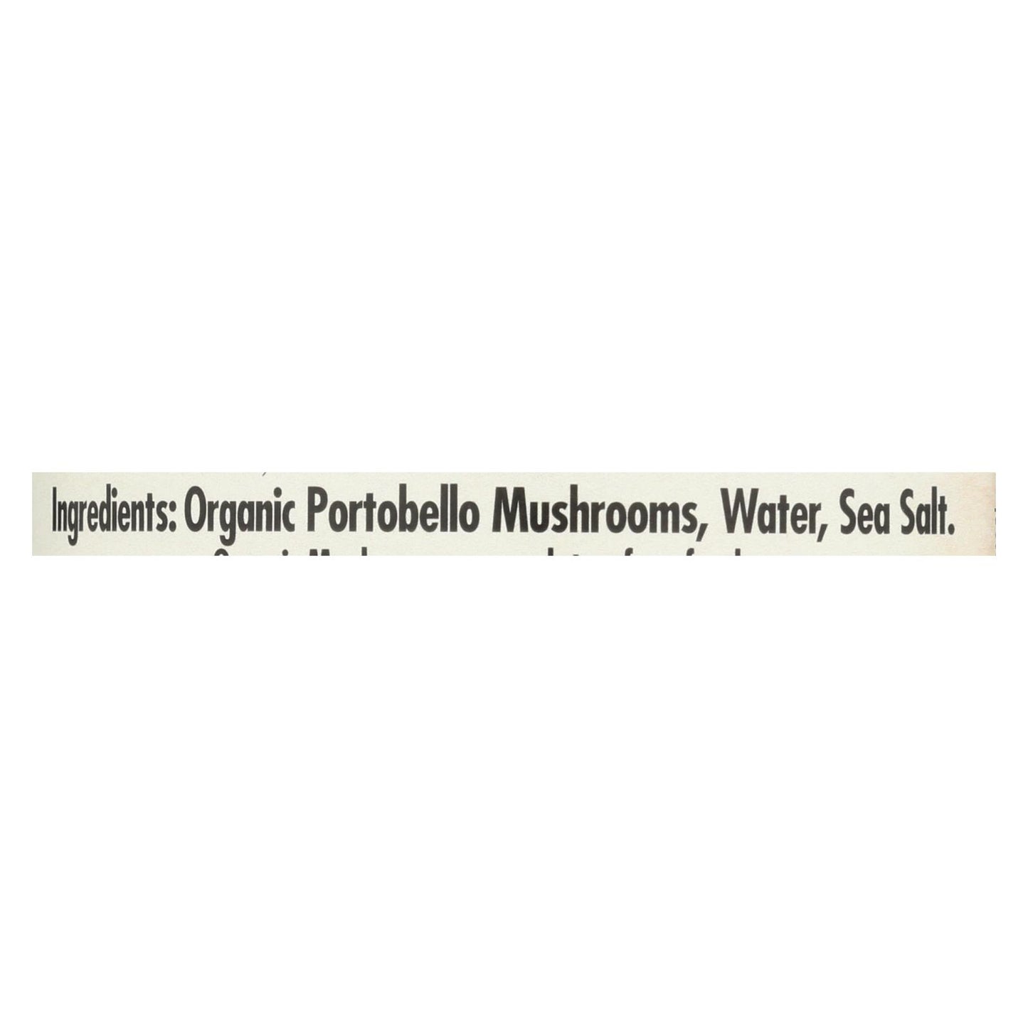 Native Forest Organic Sliced Portobello - Mushrooms - Case Of 12 - 4 Oz.