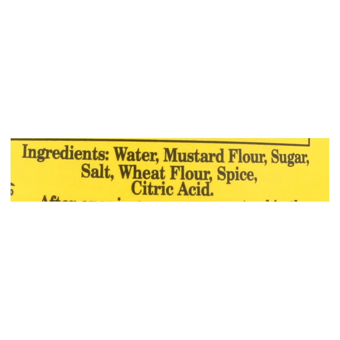 Colman Original English Mustard - Case Of 8 - 3.53 Oz.