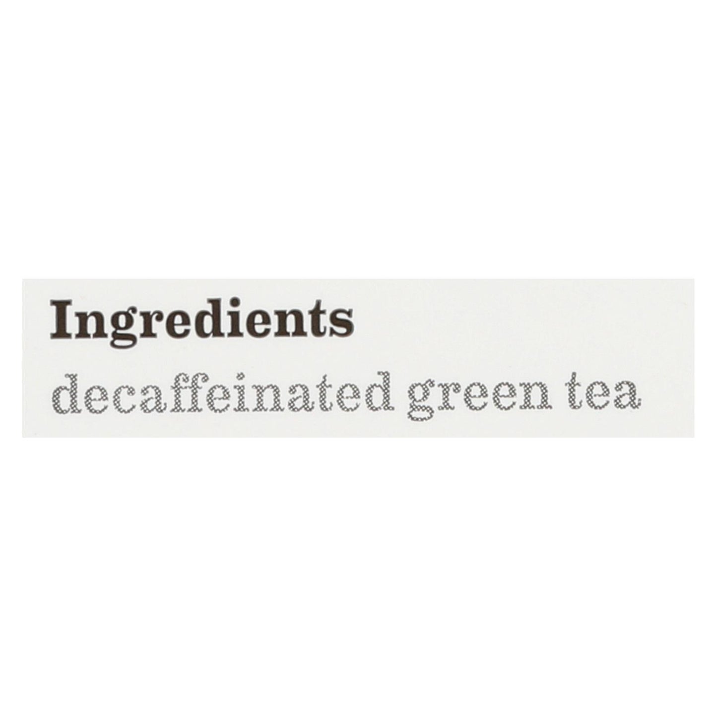 Bigelow Tea Decaf Green Tea - Case Of 6 - 20 Bag