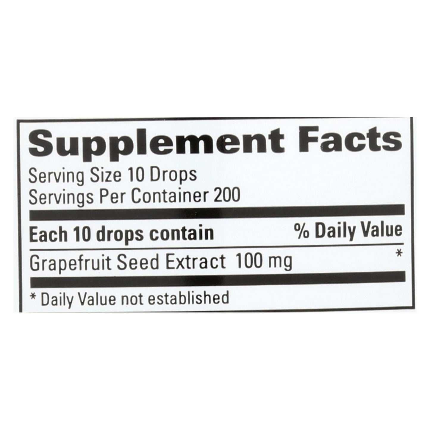 Nutribiotic - Supp Grapefruit Seed Concentrat - 1 Each 1-2 Fz