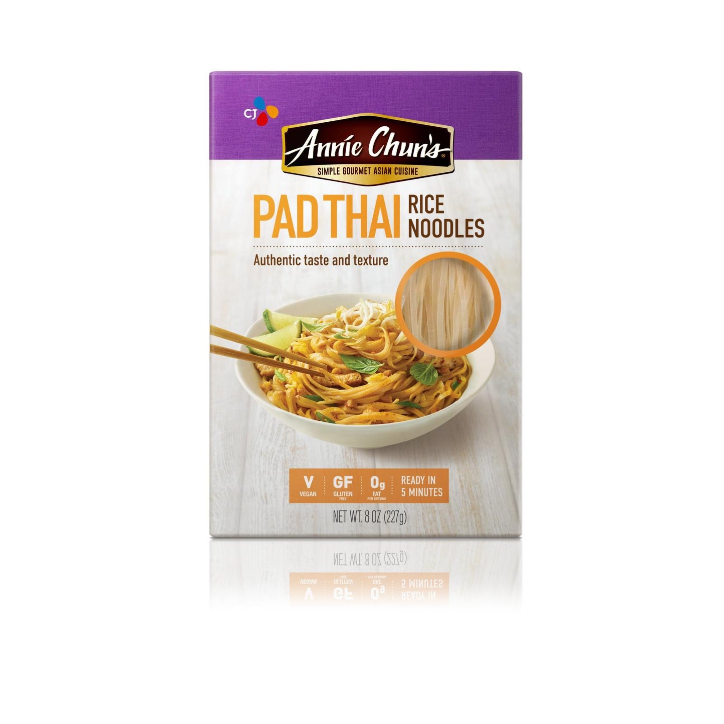 Annie Chun's Original Pad Thai Rice Noodles - Case Of 6 - 8 Oz.