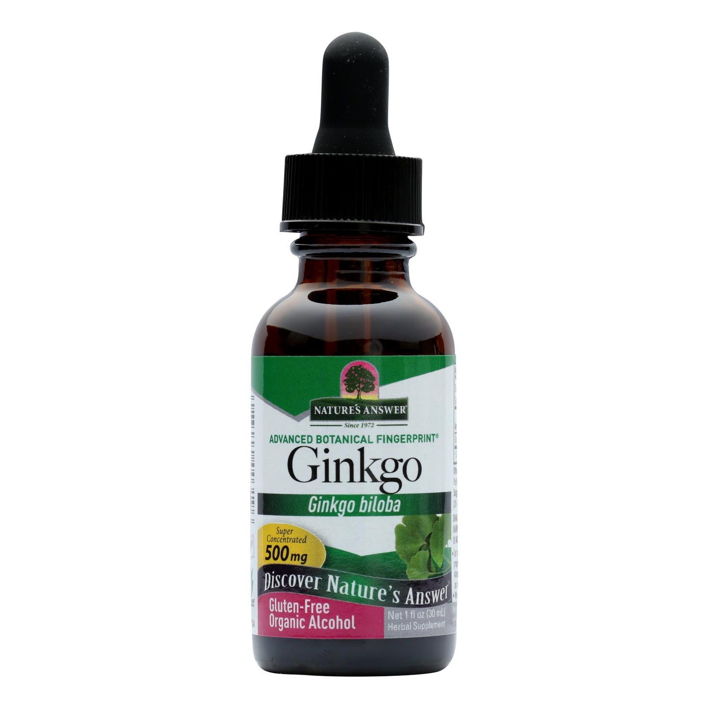 Nature's Answer - Ginkgo Leaf - 1 Fl Oz