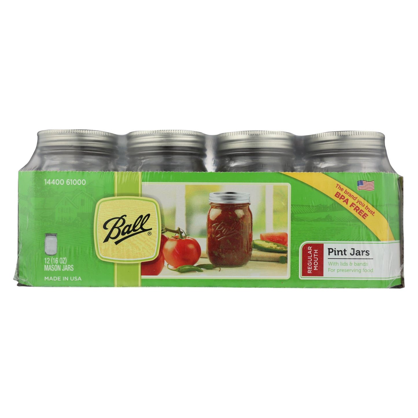 Ball Canning Mason Canning Jar Set - Case Of 1 - 12 Count