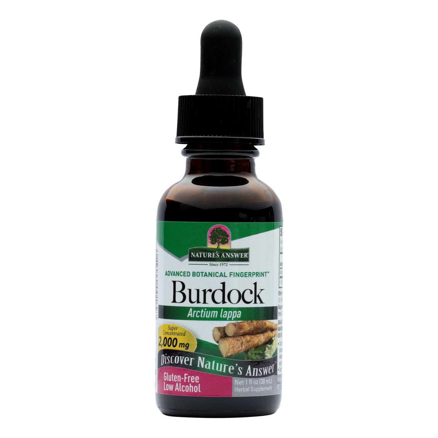 Nature's Answer - Burdock Root - 1 Fl Oz