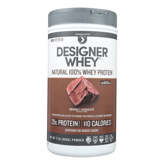 Designer Whey - Protein Powder - Chocolate - 2 Lbs