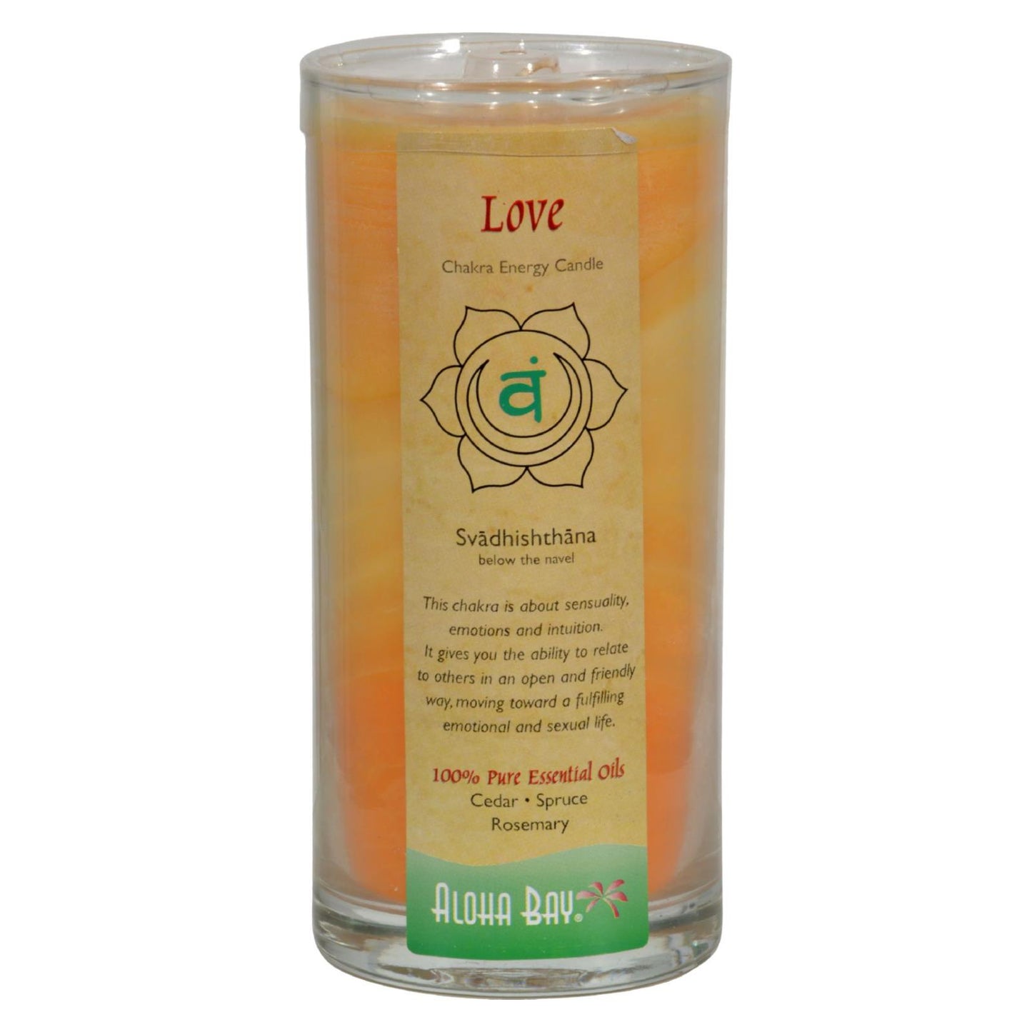 Aloha Bay - Chakra Jar Candle - Love - 11 Oz