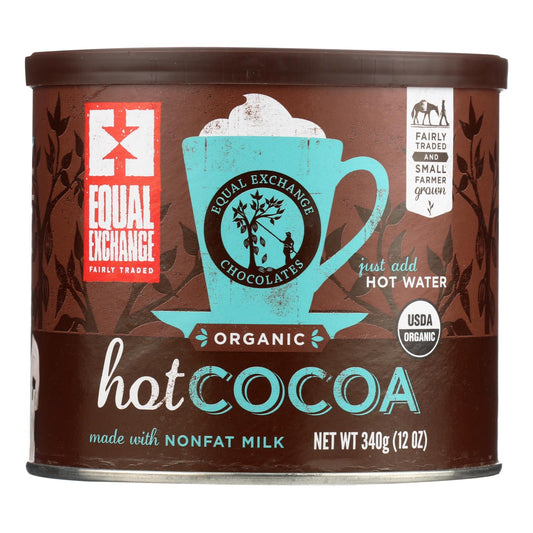 Equal Exchange Organic Hot Cocoa - Case Of 6 - 12 Oz.