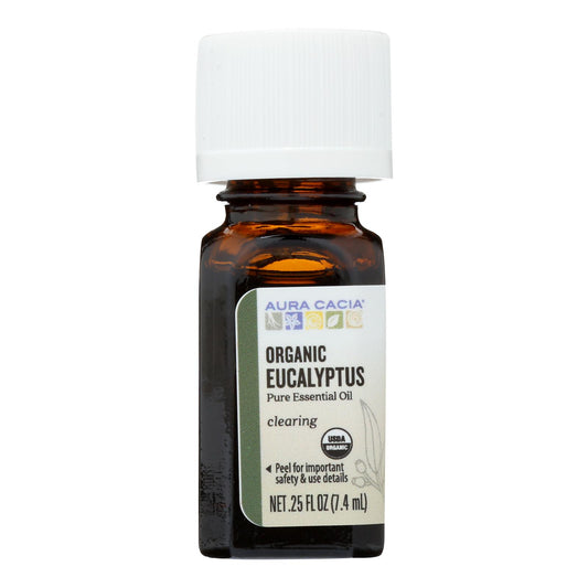 Aura Cacia - Organic Eucalyptus - .25 Oz