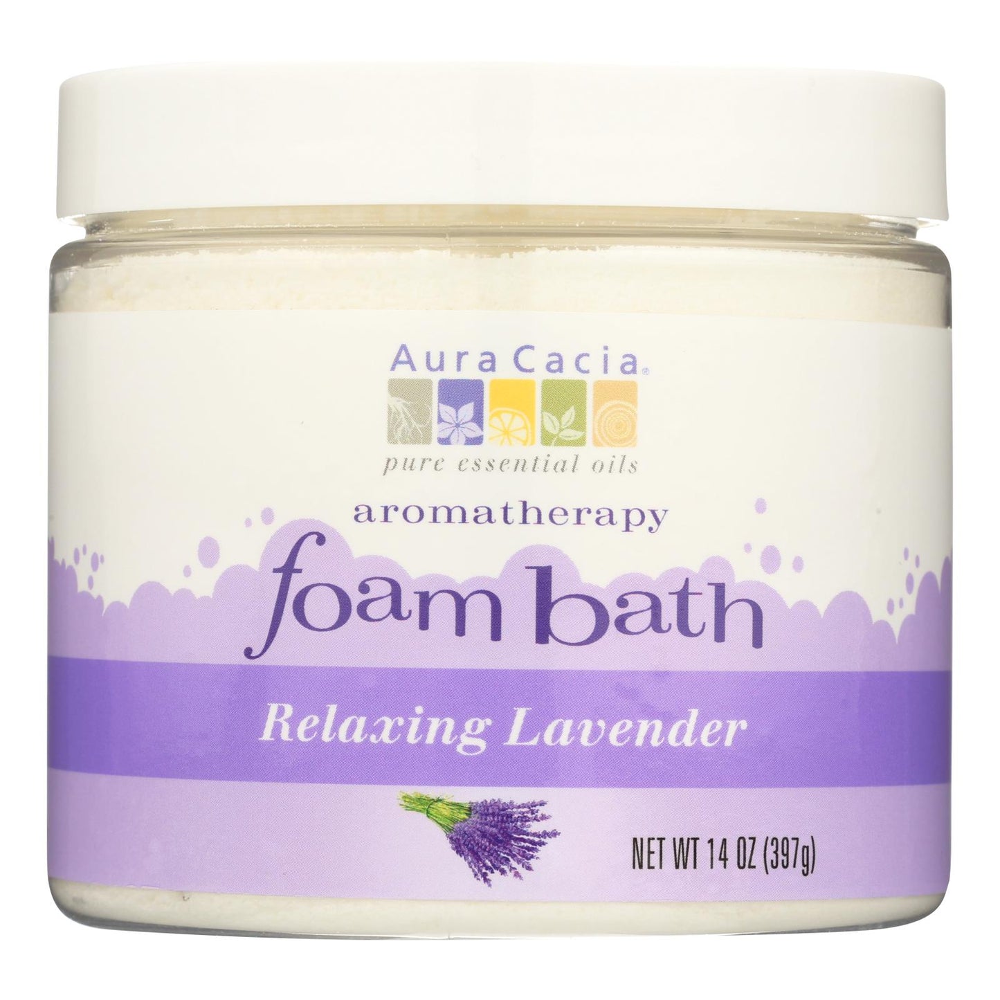 Aura Cacia - Foam Bath Relaxing Lavender - 14 Oz