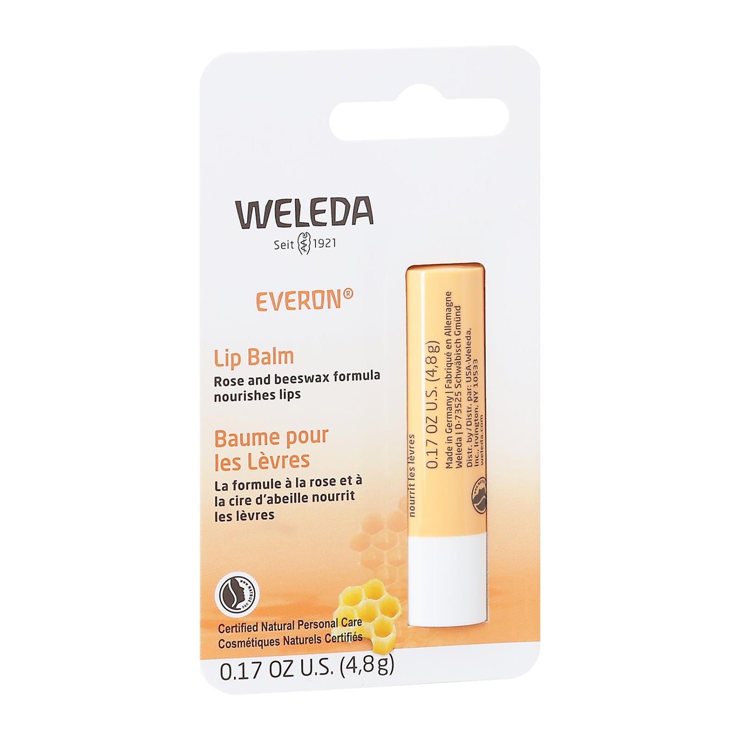 Weleda Everon Lip Balm - 0.17 Oz - Case Of 6