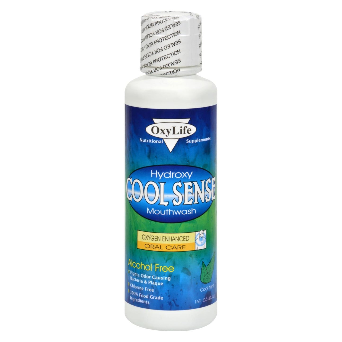 Oxylife Coolsense Oxygen Mouthwash - 16 Fl Oz