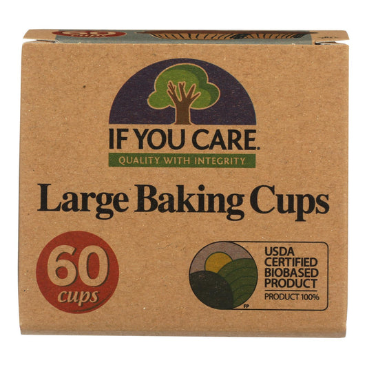 If You Care Baking Cups - Brown 2.5 Inch - Case Of 24 - 60 Count