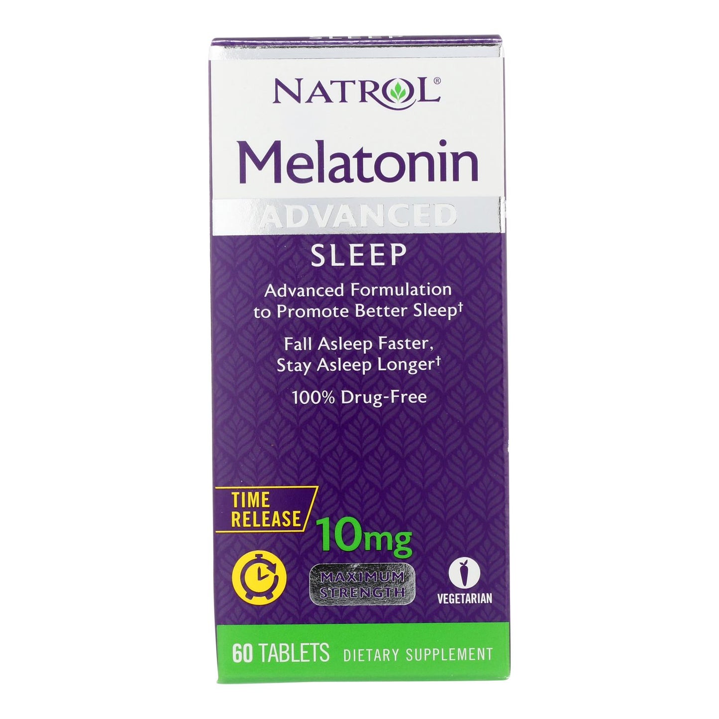 Natrol Advanced Sleep Melatonin - 10 Mg - 60 Tablets