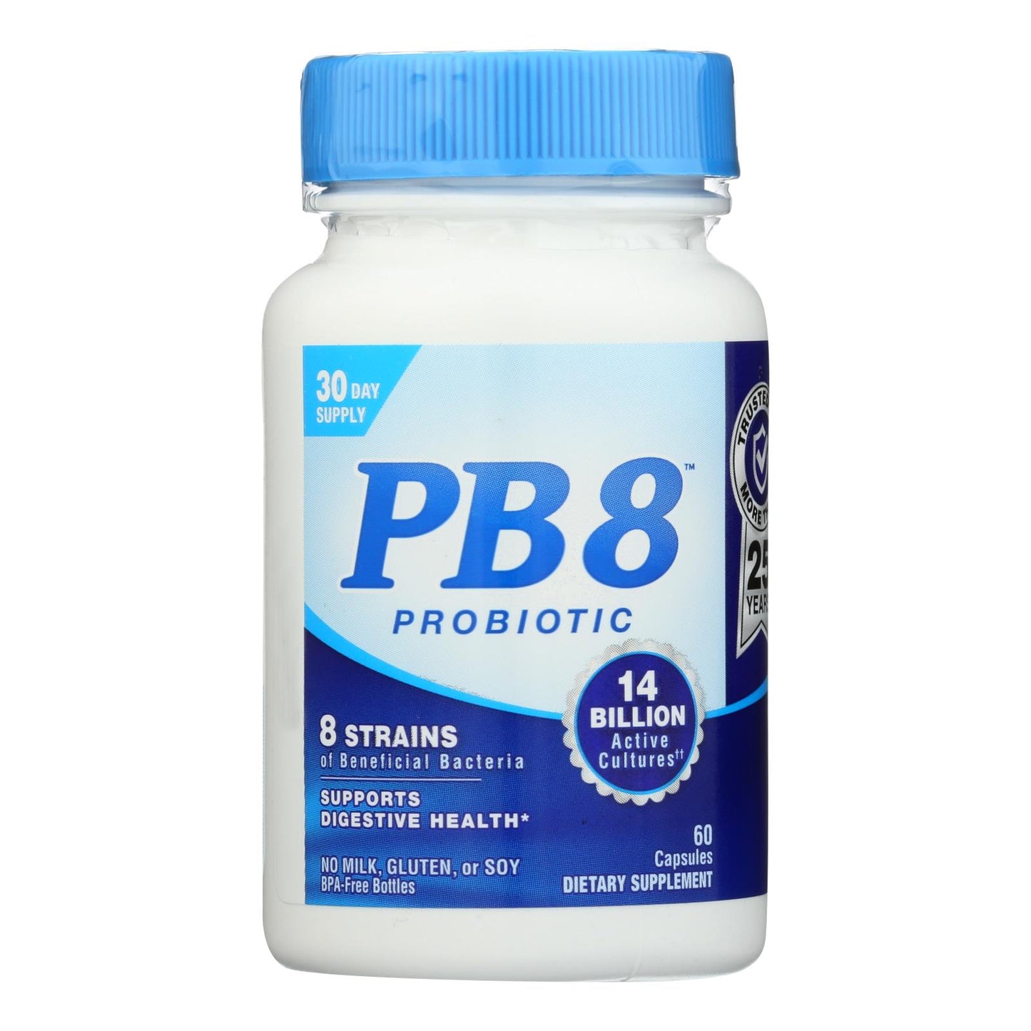 Nutrition Now Pb 8 Pro-biotic Acidophilus For Life - 60 Capsules